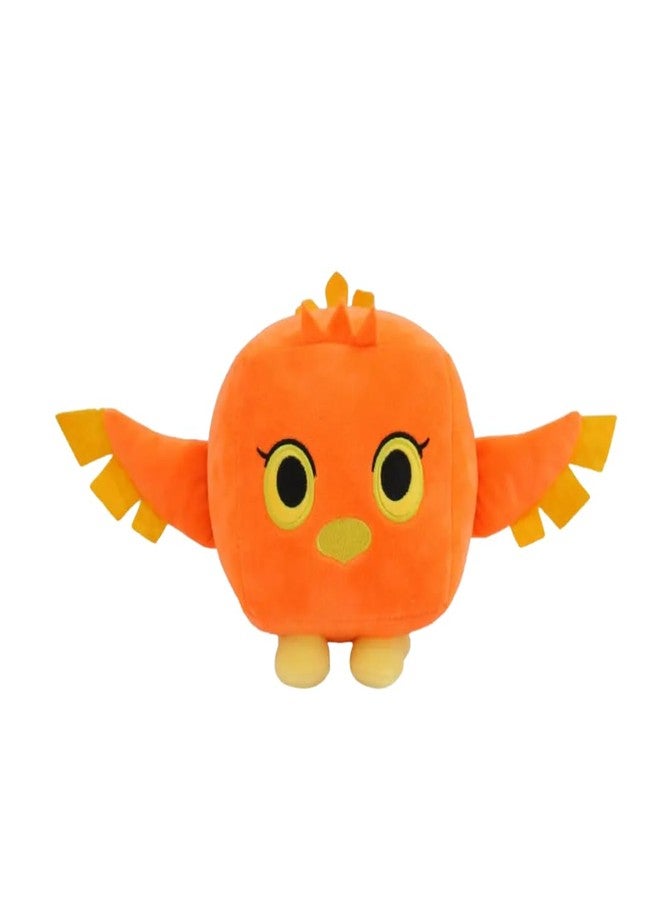 TechMax Solution Cute Square Fire Bird Plush Soft Toy - Image 1